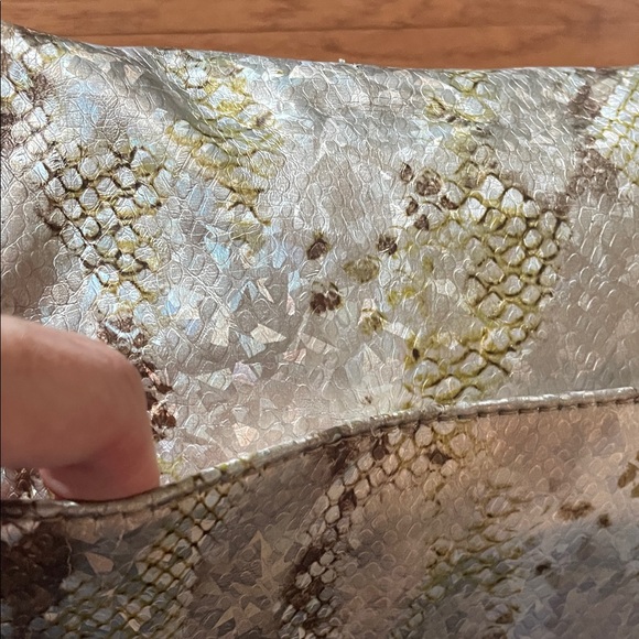 Anne Klein Snakeskin Shoulder Bag - Picture 6 of 13